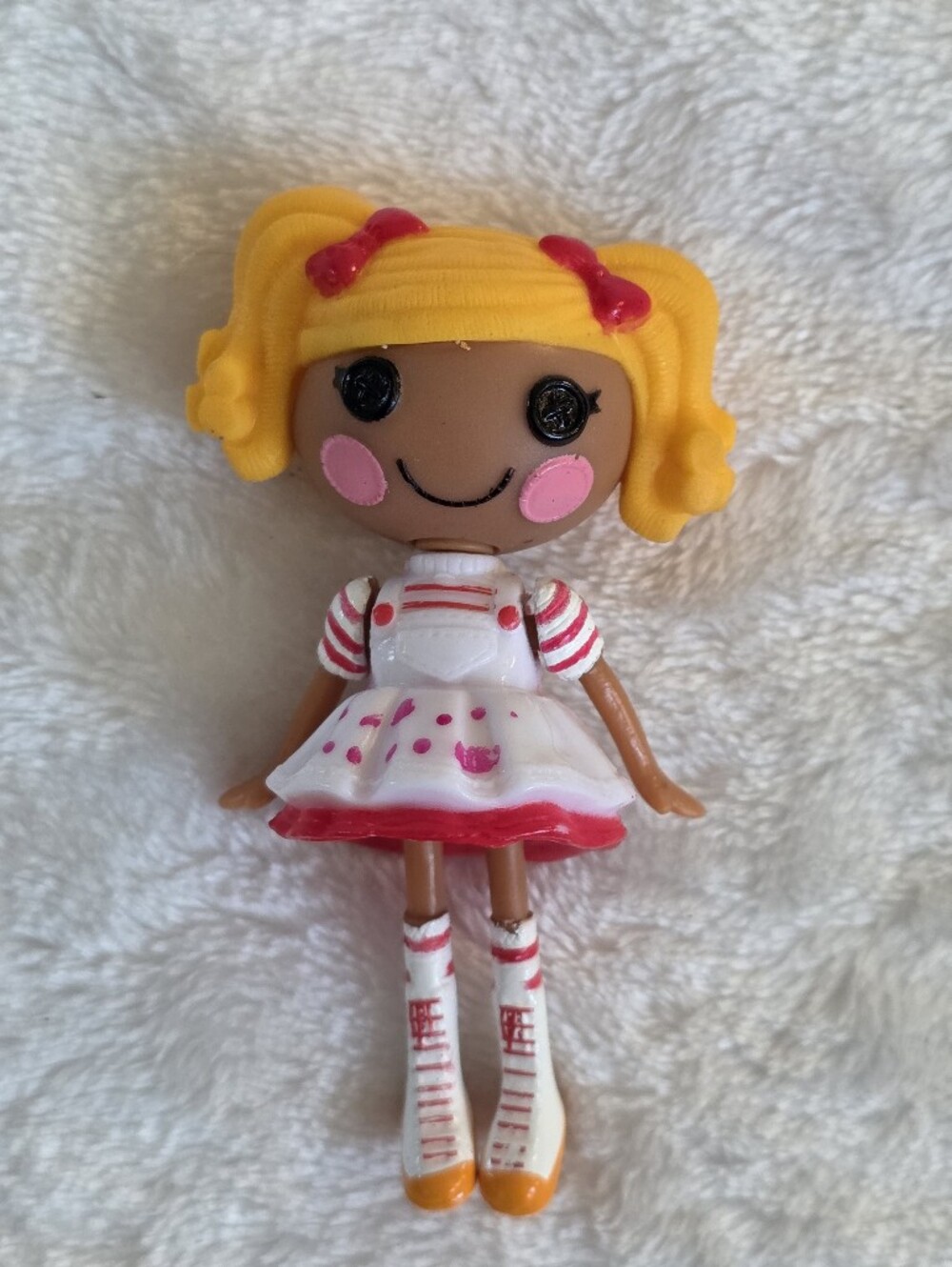 Mini Lalaloopsy 3" Doll Figure - Spot Splatter Splash Yellow Hair Painter